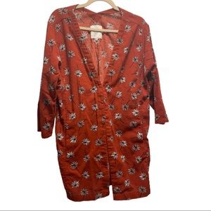 Madewell Maldives Cover-Up Robe in Fresh Daisies